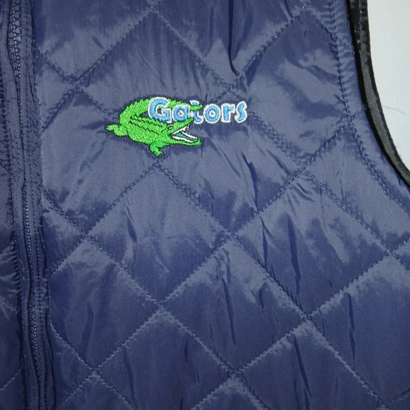 Florida Gators Quilted Vest Womens Medium NWT Tailgating Sports Outdoors - Picture 2 of 7